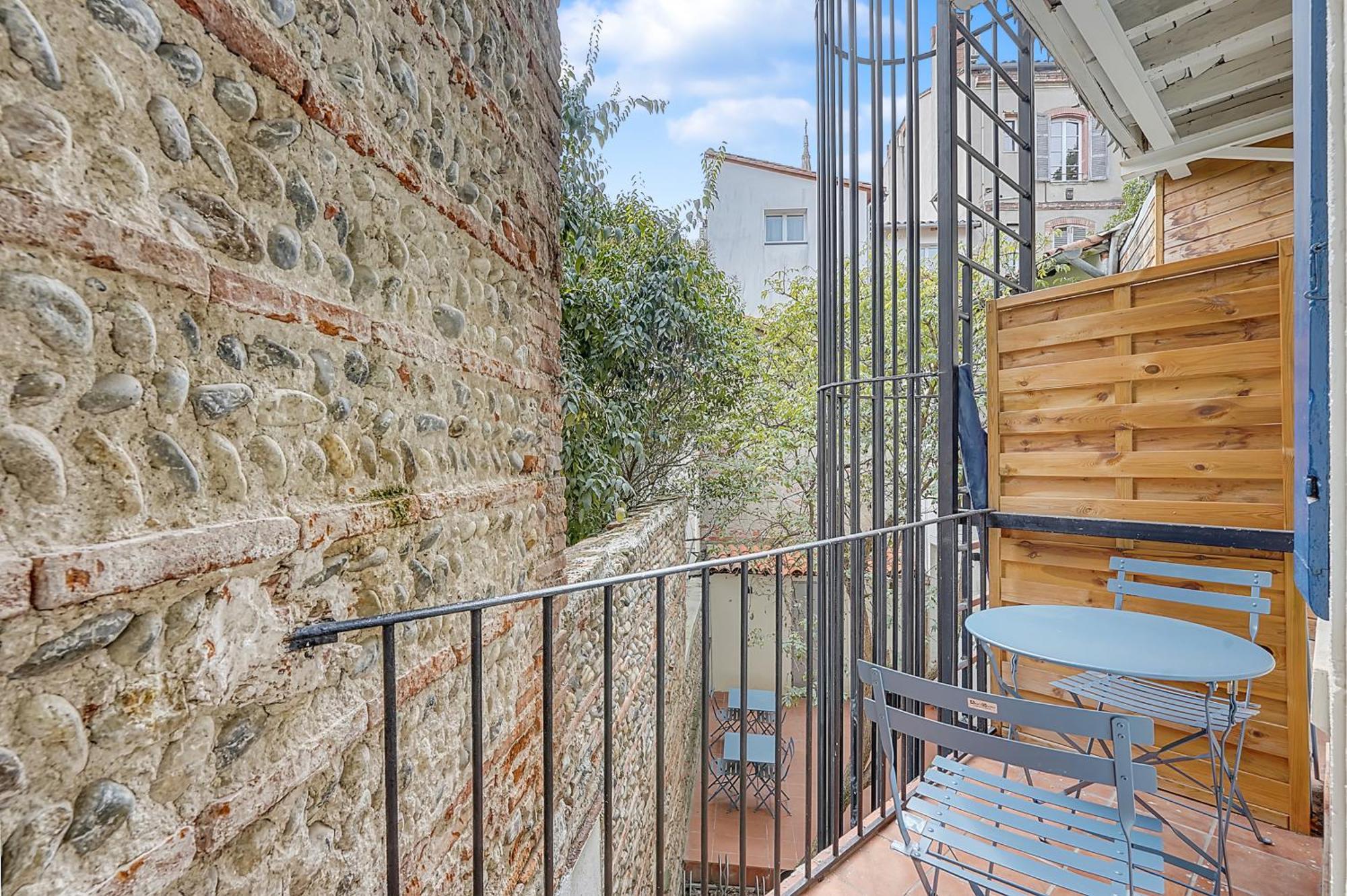 Le Cosy - T2 Hypercentre Au Calme Avec Parking Apartment Toulouse Luaran gambar